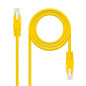 NANOCABLE 10.20.0403-Y - CÂBLE Patch RÉSEAU Cat.6 UTP AWG24 Jaune 3.0M