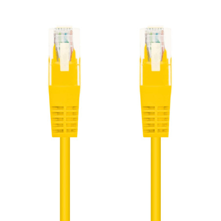 NANOCABLE 10.20.0403-Y - CÂBLE Patch RÉSEAU Cat.6 UTP AWG24 Jaune 3.0M
