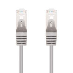 NANOCABLE 10.20.0810 - Câble Ethernet RJ45 Cat.6 FTP AWG24, Gris, 10mts