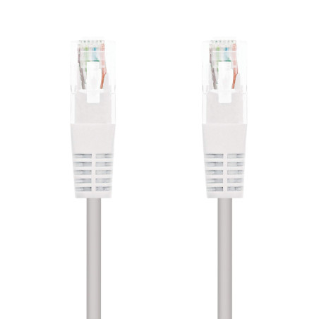 Nanocable 10.20.0101-W - Câble de réseau CAT 5e UTP (1 m) couleur blanc