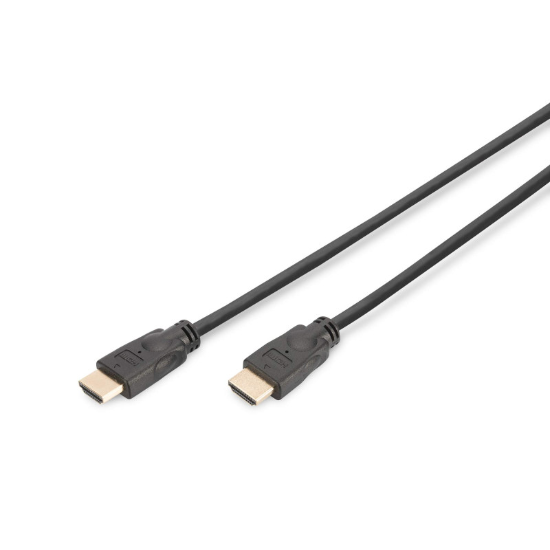 DIGITUS Câble HDMI Premium - UHD 4K - 5m - HDR, Ethernet, ARC, CEC, 3D, Dolby, HDMI 2.0 - Convient pour les consoles de jeu DIGITUS Câble HDMI Premium - UHD 4K - 5m - HDR, Ethernet, ARC, CEC, 3D, Dolby, HDMI 2.0 - Convient pour les consoles de jeu