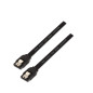 AISENS A130 – 0157 – Câble Données avec anclajes (0.5 m, pour Disque Dur SATA) Couleur Noir