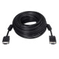 AISENS Cable Con FERRITA SVGA HDB15 20M Negro Macho A Macho A113-0076 AISENS Cable Con FERRITA SVGA HDB15 20M Negro Macho A Macho A113-0076