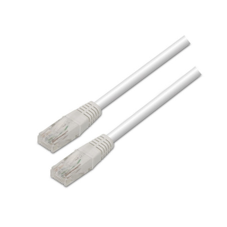 AISENS Câble réseau RJ45 Cat.5E Utp Awg24 Blanc 5 m