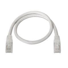 AISENS Câble réseau RJ45 Cat.5E Utp Awg24 Blanc 5 m