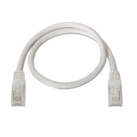 AISENS Câble réseau RJ45 Cat.5E Utp Awg24 Blanc 5 m