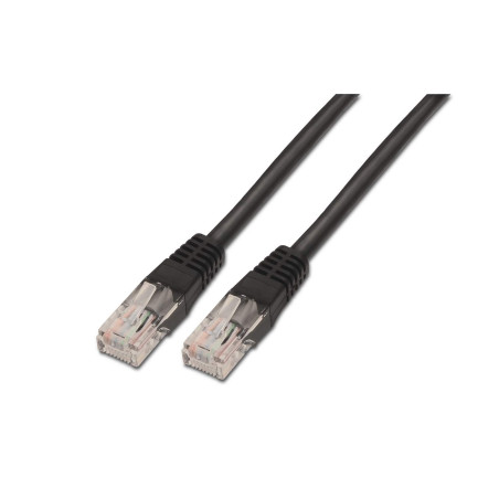 AISENS A133 – 0205 – Câble réseau latiguillo RJ45 (3 m, 10/100 mbit/s, commutateur/routeur/Modem/Panneau de Brassage/Point d'acc