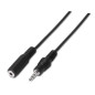 AISENS A128 – 0145 – Câble Audio stéréo avec Jack 3.5 de 1.5 m, Couleur Noir AISENS A128 – 0145 – Câble Audio stéréo avec Jack 3.5 de 1.5 m, Couleur Noir