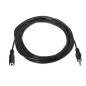 AISENS A128 – 0145 – Câble Audio stéréo avec Jack 3.5 de 1.5 m, Couleur Noir AISENS A128 – 0145 – Câble Audio stéréo avec Jack 3.5 de 1.5 m, Couleur Noir