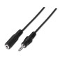 AISENS A128 – 0145 – Câble Audio stéréo avec Jack 3.5 de 1.5 m, Couleur Noir AISENS A128 – 0145 – Câble Audio stéréo avec Jack 3.5 de 1.5 m, Couleur Noir