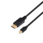 AISENS Cable Display Port-M A Mini DP-M 2M Negro 4K/60HZ A124-0131 AISENS Cable Display Port-M A Mini DP-M 2M Negro 4K/60HZ A124-0131