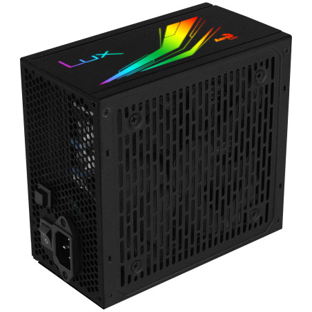 Aerocool Lux RGB M 550W - Alimentation modulaire RGB, 80Plus Bronze 230V