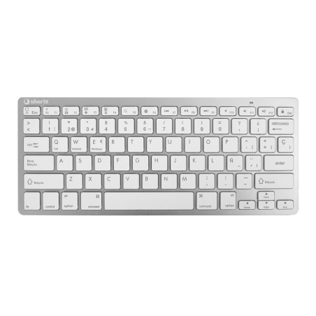 SilverHT Keyboard Wireless White - Claviers
