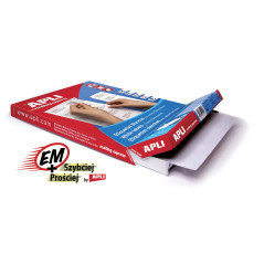 Apli 1293 Boîte de 100 Feuilles d'Etiquettes 70 x 33 Blanc