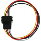 InLine 29651A 0.3m SATA SATA Multicolore câble SATA - Câbles SATA