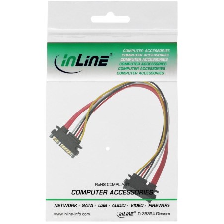 INLINE 29652A ALARGADOR INTERNO SATA (POWER+DATOS)