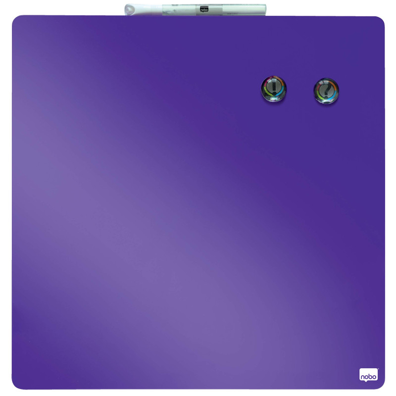 Nobo - Mini Tableau Magnétique Coloré Sans Cadre, Format Carré, Effaçable à Sec, Fixations Murales, Maison/Bureau, 360 x 360 mm, Nobo - Mini Tableau Magnétique Coloré Sans Cadre, Format Carré, Effaçable à Sec, Fixations Murales, Maison/Bureau, 360 x 360 mm,