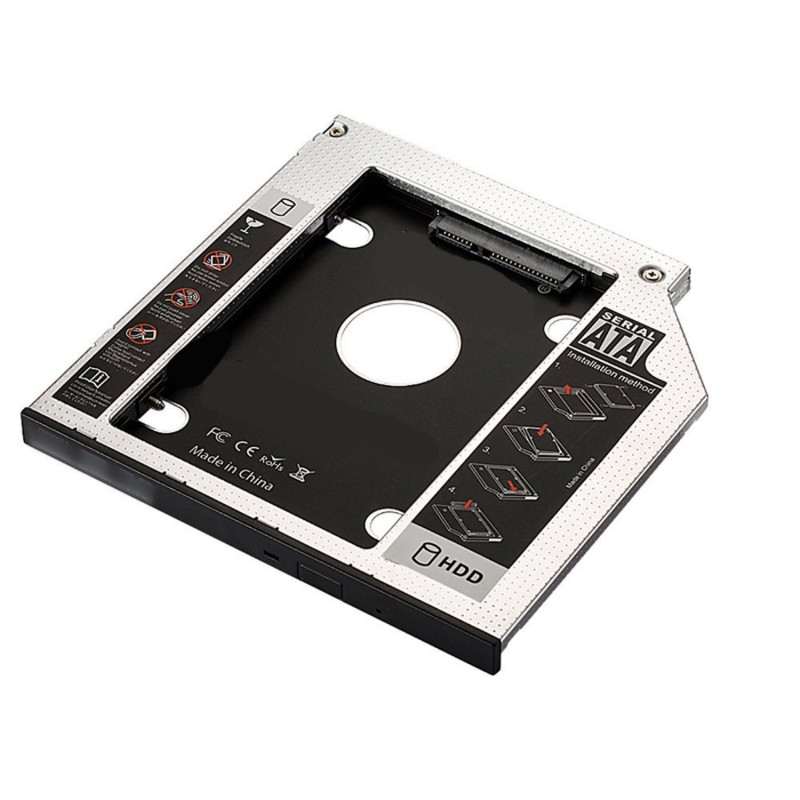 Ewent EW7003 Adaptateur HDD/SD SATA Iii pour Drive Cd/Dvd/Blu-ray Hauteur 9,5 mm Ewent EW7003 Adaptateur HDD/SD SATA Iii pour Drive Cd/Dvd/Blu-ray Hauteur 9,5 mm