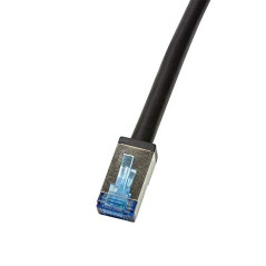 LogiLink CQ7113S câble de réseau Noir 20 m Cat6a S/FTP (S-STP)