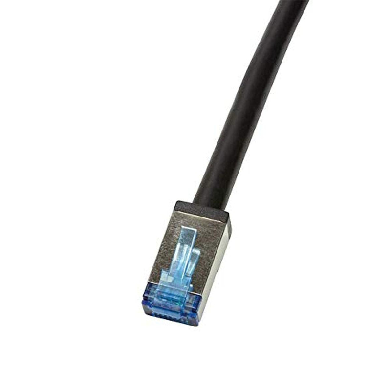 LogiLink CQ7113S câble de réseau Noir 20 m Cat6a S/FTP (S-STP)