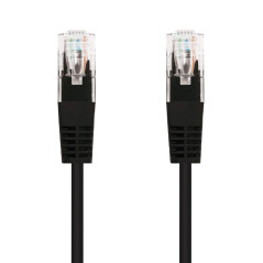 Nanocable 10.20.0101-BK - Câble de réseau CAT 5e UTP (1 m) couleur noir