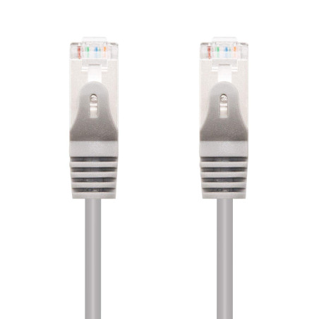 Nanocable 10.20.0815 - Câble Ethernet RJ45 Cat.6 FTP AWG24, Gris, 15mts