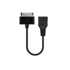Nanocable 10.10.4000 - Câble USB 2.0 OTG pour Samsung, mâle-Femelle, Noir, 15cm