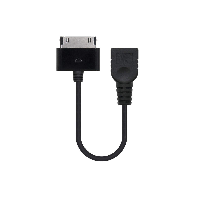 Nanocable 10.10.4000 - Câble USB 2.0 OTG pour Samsung, mâle-Femelle, Noir, 15cm Nanocable 10.10.4000 - Câble USB 2.0 OTG pour Samsung, mâle-Femelle, Noir, 15cm