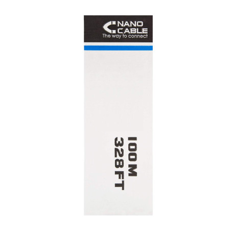 Nanocable 10.20.0702-FLEX - Câble Ethernet fléxible RJ45 Cat.5e FTP AWG24,100mts