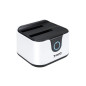 TooQ TQDS-802BW - Station d'accueuil double baie SATA pour disques de 2.5" et 3.5", USB 3.0 et USB 2.0 HOST, fonction CLONE offl TooQ TQDS-802BW - Station d'accueuil double baie SATA pour disques de 2.5" et 3.5", USB 3.0 et USB 2.0 HOST, fonction CLONE offl