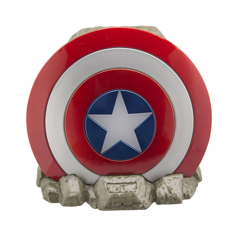 iHome VI-B72CA-EX Captain America Enceintes PC/Stations MP3, Rouge