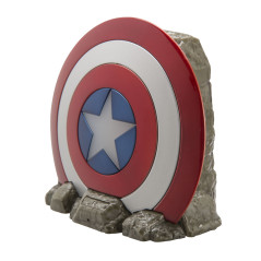 iHome VI-B72CA-EX Captain America Enceintes PC/Stations MP3, Rouge