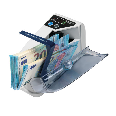 Safescan 2000 compteuse de billets portable qui compte les billets triés - Compteur de billets d'argent liquide pour les déplace