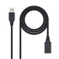Câble USB NANOCABLE 10.01.090 Noir Câble USB NANOCABLE 10.01.090 Noir