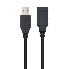 Câble USB NANOCABLE 10.01.090 Noir