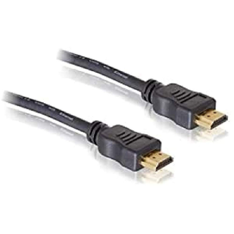 Delock HDMI 1.4-3.0m câble HDMI 3 m HDMI Type A (Standard) Noir - Câbles HDMI (3 m, HDMI Type A (Standard), HDMI Type A (Standar