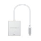 NANOCABLE 10.16.4101 Convertisseur USB-C vers VGA 10cm Aluminium