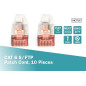 DIGITUS Câble LAN Cat 6-0,5m - 10 pièces - RJ45 Câble réseau - S/FTP Blindé - Compatible Cat 6A & Cat 7 - Blanc DIGITUS Câble LAN Cat 6-0,5m - 10 pièces - RJ45 Câble réseau - S/FTP Blindé - Compatible Cat 6A & Cat 7 - Blanc