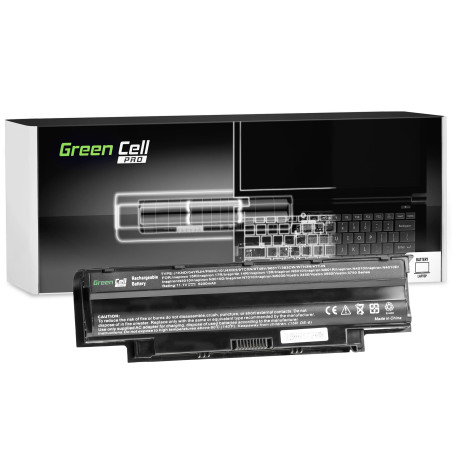 BATERÍA Green Cell Pro Para Dell INSPIRON N3010 N4010 N5010 13R 14R 15R J1 / 11,1V 5200MAH
