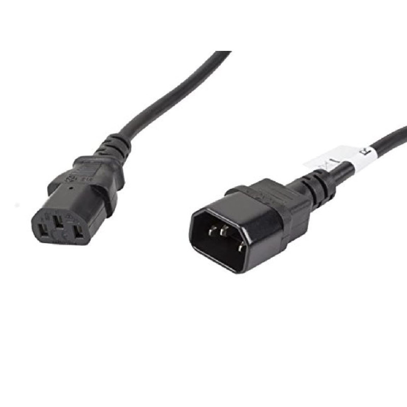 lanberg env.-c13e 11cc 0050 -BK IEC 320 C13 Femelle vers IEC 320 C14 Femelle Rallonge de câble d'alimentation VDE, 5 m Noir lanberg env.-c13e 11cc 0050 -BK IEC 320 C13 Femelle vers IEC 320 C14 Femelle Rallonge de câble d'alimentation VDE, 5 m Noir