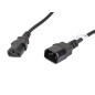 lanberg env.-c13e 11cc 0050 -BK IEC 320 C13 Femelle vers IEC 320 C14 Femelle Rallonge de câble d'alimentation VDE, 5 m Noir lanberg env.-c13e 11cc 0050 -BK IEC 320 C13 Femelle vers IEC 320 C14 Femelle Rallonge de câble d'alimentation VDE, 5 m Noir