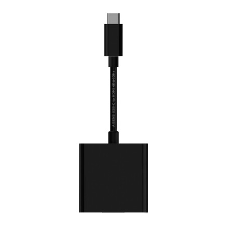 AISENS A109-0344 Convertisseur USB-C vers HDMI 4k@60hz USB-C mâle vers HDMI femelle Noir 15 cm