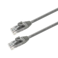 Aisens A145-0330 Câble de raccordement RJ45 LSZH Cat.6a 500 MHz AWG24 Gris 10 m