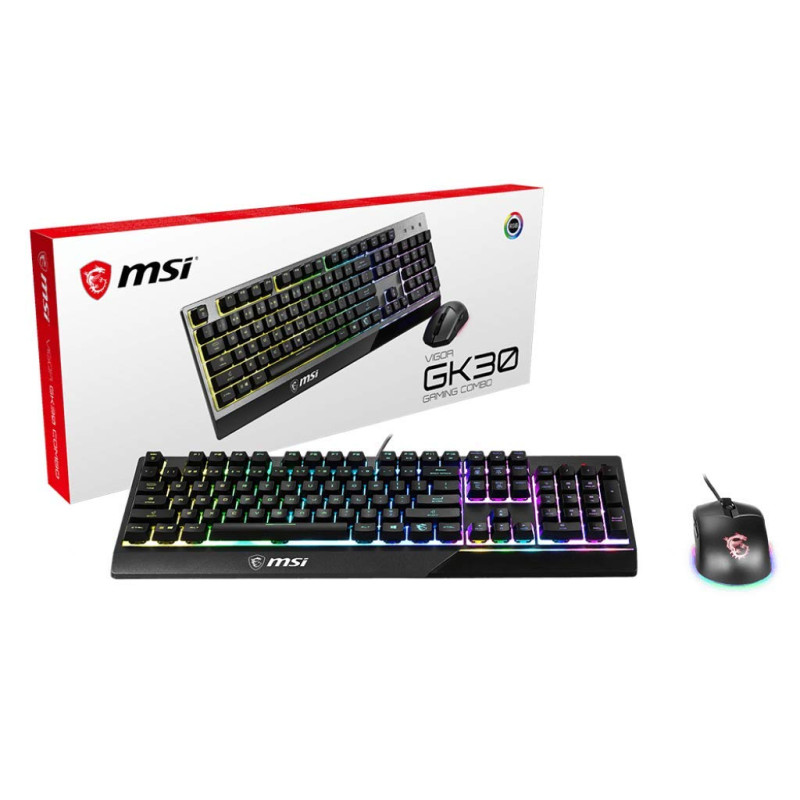 MSI Clutch Souris Combo Teclado & Ratón