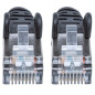 intellinet 318792 Câble Réseau, RJ45 Connecteur Mâle, Cat 6a SFTP 100% Cuivre, Noir, 3 m intellinet 318792 Câble Réseau, RJ45 Connecteur Mâle, Cat 6a SFTP 100% Cuivre, Noir, 3 m