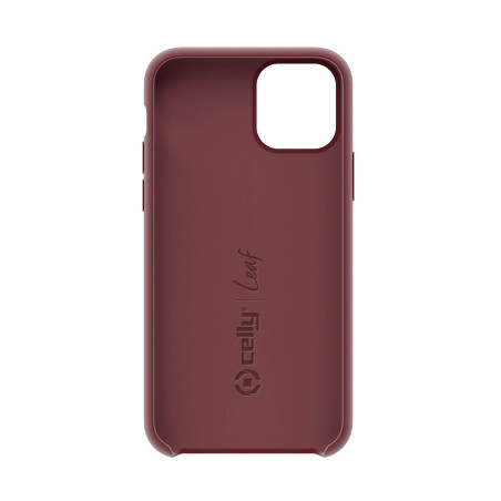 Celly Cover Leaf IPHONE 11 Pro Rouge