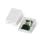 AISENS A138 – 0296 – ROSETA de superficie RJ45, Blanc AISENS A138 – 0296 – ROSETA de superficie RJ45, Blanc