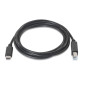 aisens A107 – 0054 – Câble USB 2.0 Imprimante 3 A de 2 m, Couleur Noir aisens A107 – 0054 – Câble USB 2.0 Imprimante 3 A de 2 m, Couleur Noir