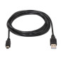 AISENS A101-0026 Câble USB 2.0 3 m pour téléphones Portables et appareils Photo numériques Noir AISENS A101-0026 Câble USB 2.0 3 m pour téléphones Portables et appareils Photo numériques Noir