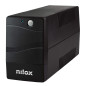 Nilox NXGCLI8001X5V2 Groupe de continuité UPS Line Interactive, 800 VA/560 W, écran LED